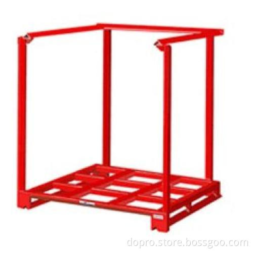 Red Colored Warehouse Used Heavy Duty Metal Stack Rack